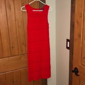 Little red dress- fitted